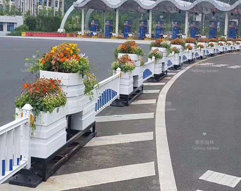 PVC花箱護欄